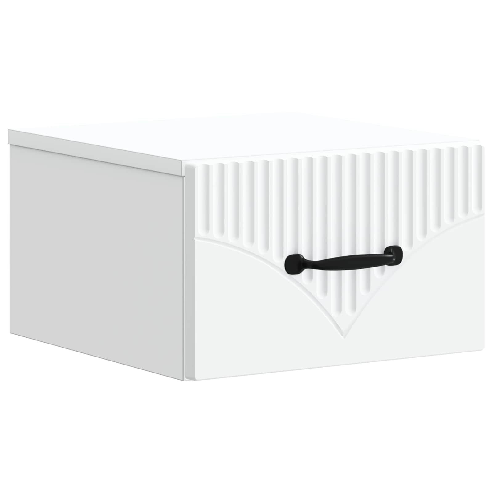 898935_1.jpg vidaXL Nástenná nočná skrinka Biela 34,5 x 33 x 20 cm Kompozitné drevo – Obrázok 1