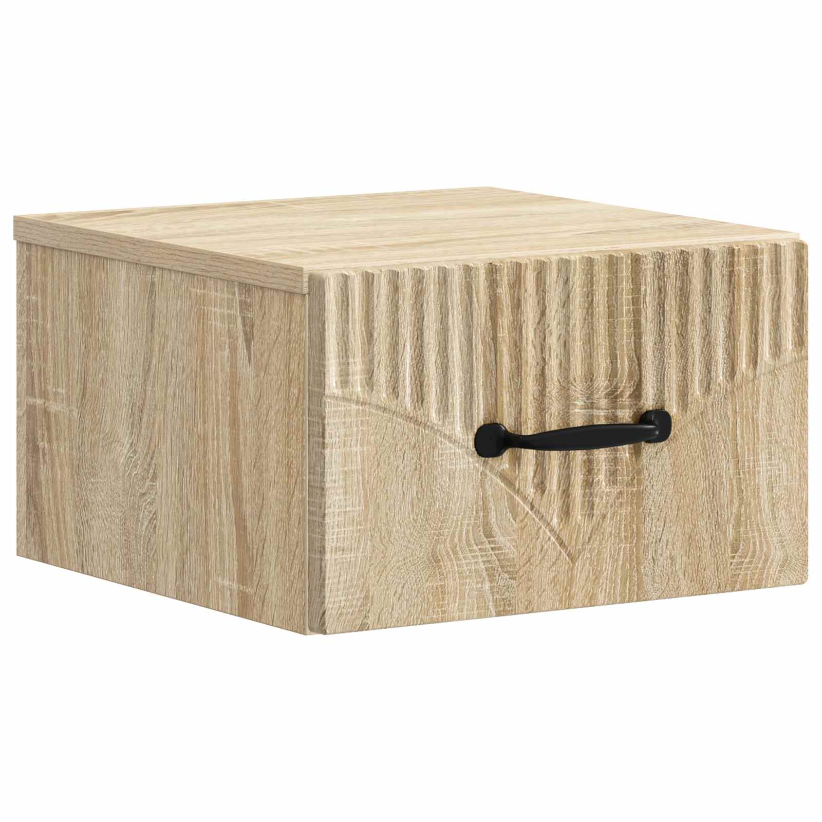 898939_1.jpg vidaXL Nástenná nočná skrinka so zásuvkou Dub sonoma 34,5 x 33 x 20 cm – Obrázok 1
