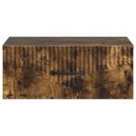 vidaXL Nástenná nočná skrinka so zásuvkou Dymový dub 49 x 34,5 x 20 cm – Obrázok 4