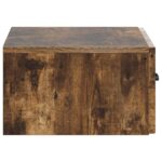 vidaXL Nástenná nočná skrinka so zásuvkou Dymový dub 49 x 34,5 x 20 cm – Obrázok 5