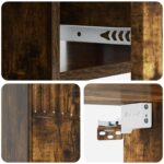 vidaXL Nástenná nočná skrinka 2 pcs Dymový dub 49 x 34,5 x 20 cm – Obrázok 8