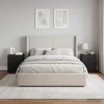 vidaXL Nástenná nočná skrinka Nástenný 2 pcs Čierna 34,5 x 33 x 40 cm – Obrázok 11