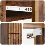 vidaXL Nástenná nočná skrinka 2 pcs Staré drevo 34,5 x 33 x 40 cm – Obrázok 8