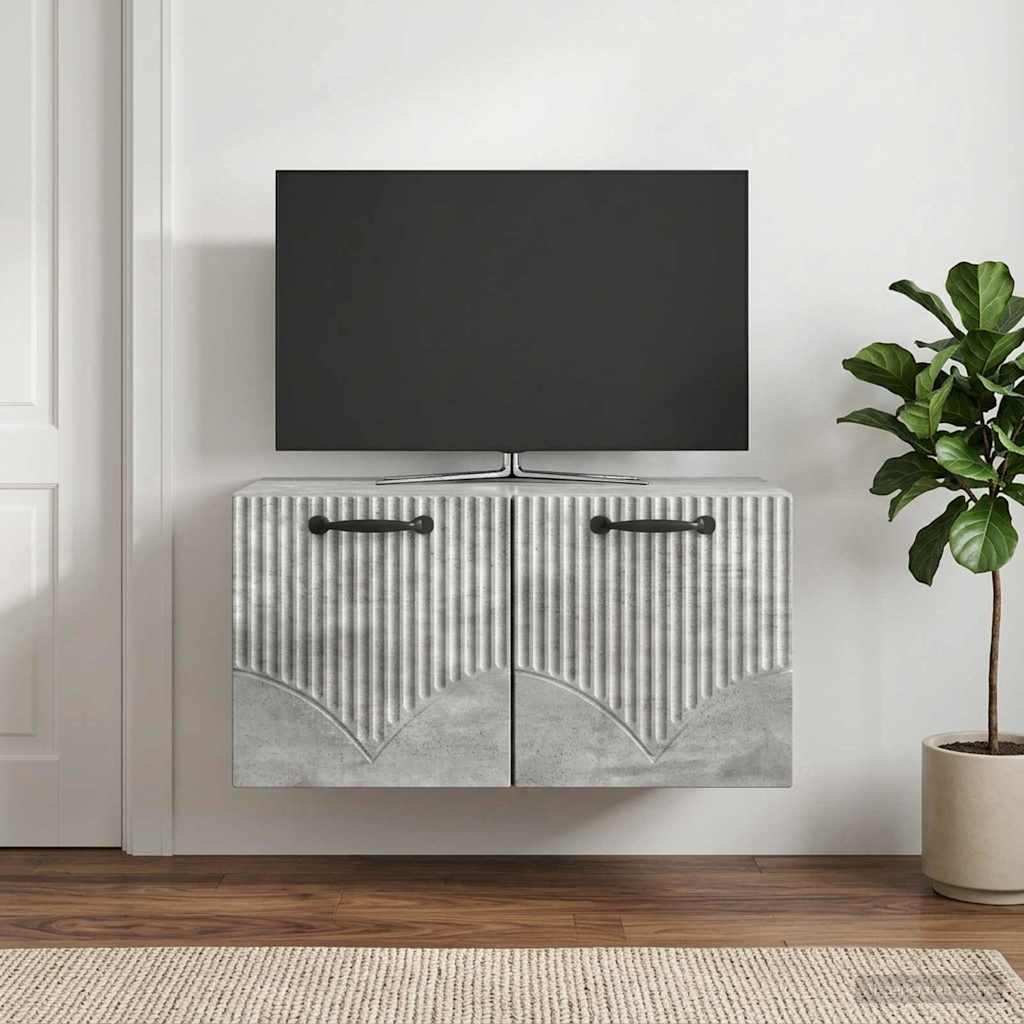 899018_1.jpg vidaXL Nástenná TV skrinka Nástenný Betónovo sivá 59,5 x 41 x 30 cm – Obrázok 1