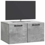 vidaXL Nástenná TV skrinka Nástenný Betónovo sivá 59,5 x 41 x 30 cm – Obrázok 3