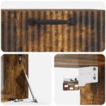 vidaXL Nástenná TV skrinka Nástenný Dymový dub 59,5 x 41 x 30 cm – Obrázok 9