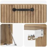 vidaXL Nástenná TV skrinka Nástenný Dub artisan 59,5 x 41 x 30 cm – Obrázok 9