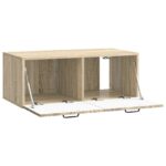 vidaXL Nástenná TV skrinka Nástenný Dub sonoma 78,5 x 41 x 30 cm – Obrázok 5