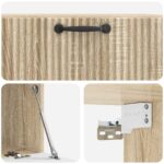 vidaXL Nástenná TV skrinka Nástenný Dub sonoma 78,5 x 41 x 30 cm – Obrázok 9