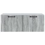 vidaXL Nástenná TV skrinka Nástenný Sivá sonoma 78,5 x 41 x 30 cm – Obrázok 6