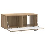 vidaXL Nástenná TV skrinka Nástenný Dub artisan 78,5 x 41 x 30 cm – Obrázok 5