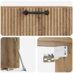 vidaXL Nástenná TV skrinka Nástenný Dub artisan 78,5 x 41 x 30 cm – Obrázok 9