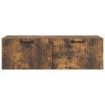 vidaXL Nástenná TV skrinka Dymový dub 98 x 41 x 30 cm Kompozitné drevo – Obrázok 6