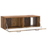 vidaXL Nástenná TV skrinka Staré drevo 98 x 41 x 30 cm – Obrázok 5