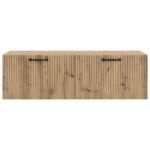 vidaXL Nástenná TV skrinka Nástenný Dub artisan 98 x 41 x 30 cm – Obrázok 6