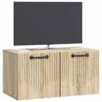 vidaXL Nástenná TV skrinka Nástenný Dub sonoma 59,5 x 31 x 30 cm – Obrázok 3