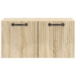 vidaXL Nástenná TV skrinka Nástenný Dub sonoma 59,5 x 31 x 30 cm – Obrázok 6