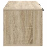 vidaXL Nástenná TV skrinka Nástenný Dub sonoma 59,5 x 31 x 30 cm – Obrázok 7