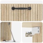 vidaXL Nástenná TV skrinka Nástenný Dub sonoma 59,5 x 31 x 30 cm – Obrázok 9
