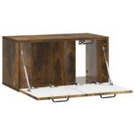 vidaXL Nástenná TV skrinka Nástenný Dymový dub 59,5 x 31 x 30 cm – Obrázok 5