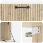 vidaXL Nástenná TV skrinka Nástenný Dub sonoma 78,5 x 31 x 30 cm – Obrázok 9