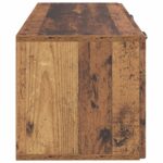 vidaXL Nástenná TV skrinka Staré drevo 78,5 x 31 x 30 cm – Obrázok 7