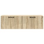 vidaXL Nástenná TV skrinka Dub sonoma 98 x 31 x 30 cm Kompozitné drevo – Obrázok 6