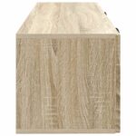 vidaXL Nástenná TV skrinka Dub sonoma 98 x 31 x 30 cm Kompozitné drevo – Obrázok 7