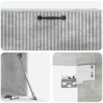 vidaXL Nástenná TV skrinka Nástenný Betónovo sivá 98 x 31 x 30 cm – Obrázok 9