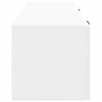 vidaXL Nástenná TV skrinka Biela s vysokým leskom 98 x 31 x 30 cm – Obrázok 7