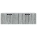 vidaXL Nástenná TV skrinka Nástenný Sivá sonoma 98 x 31 x 30 cm – Obrázok 6