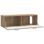 vidaXL Nástenná TV skrinka Nástenný Dub artisan 98 x 31 x 30 cm – Obrázok 5