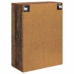 vidaXL Nástenná skrinka Staré drevo 66 x 34,5 x 90 cm Kompozitné drevo – Obrázok 5