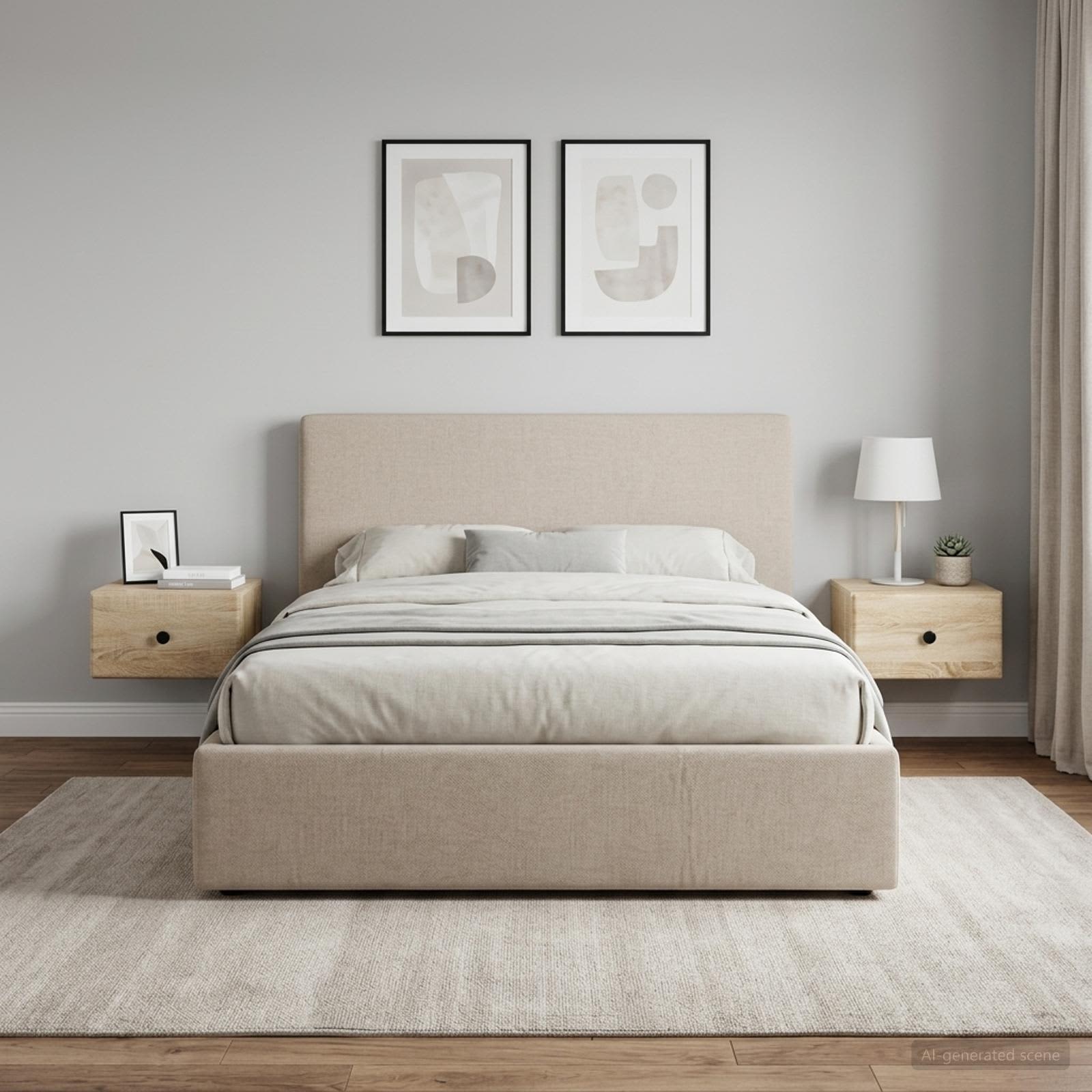 899110_1.jpg vidaXL Nástenná nočná skrinka 2 pcs Dub sonoma 34,5 x 33 x 20 cm – Obrázok 1