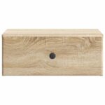 vidaXL Nástenná nočná skrinka 2 pcs Dub sonoma 49 x 34,5 x 20 cm – Obrázok 5