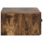 vidaXL Nástenná nočná skrinka 2 pcs Dymový dub 49 x 34,5 x 20 cm – Obrázok 6