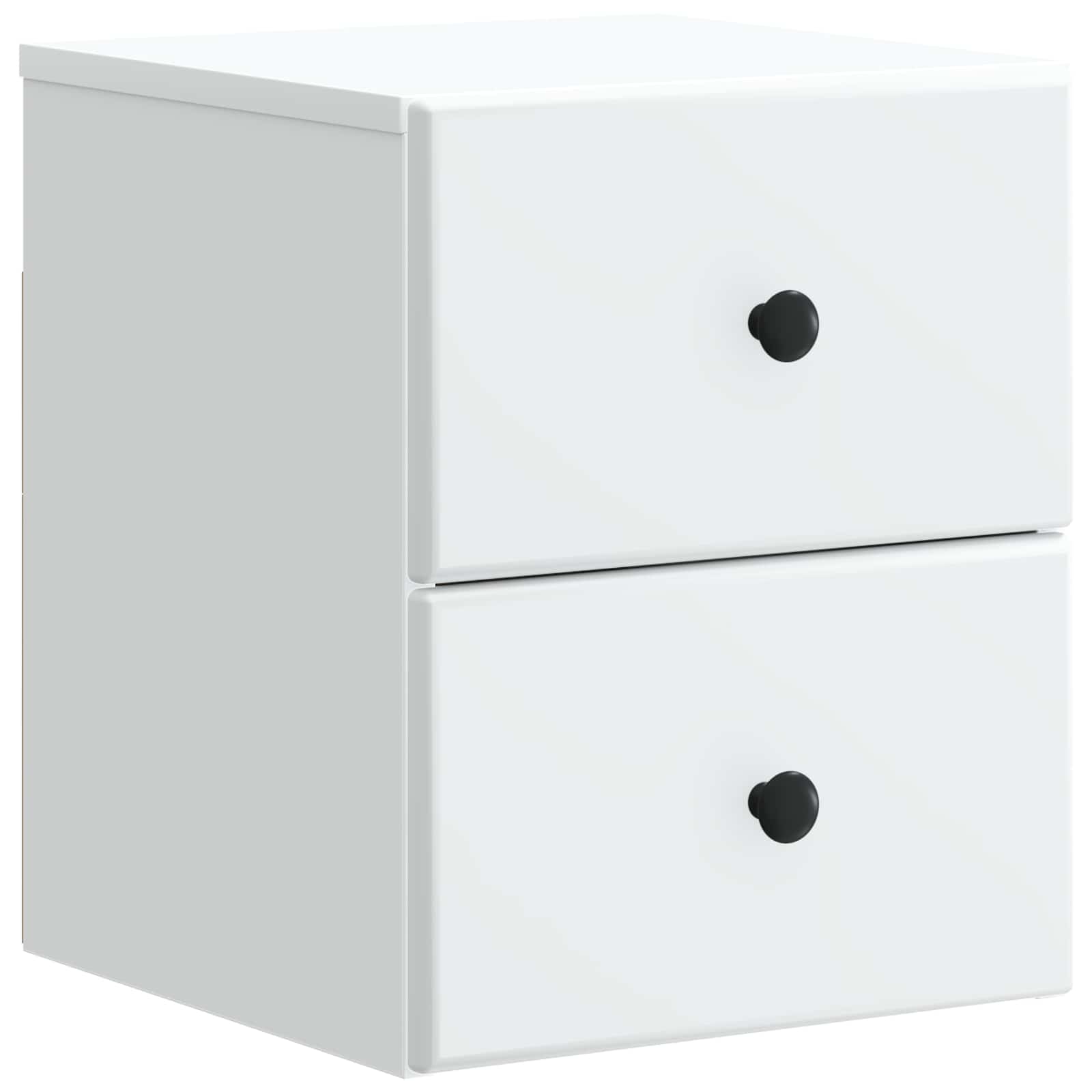 899145_1.jpg vidaXL Nástenná nočná skrinka Biela 34,5 x 33 x 40 cm Kompozitné drevo – Obrázok 1