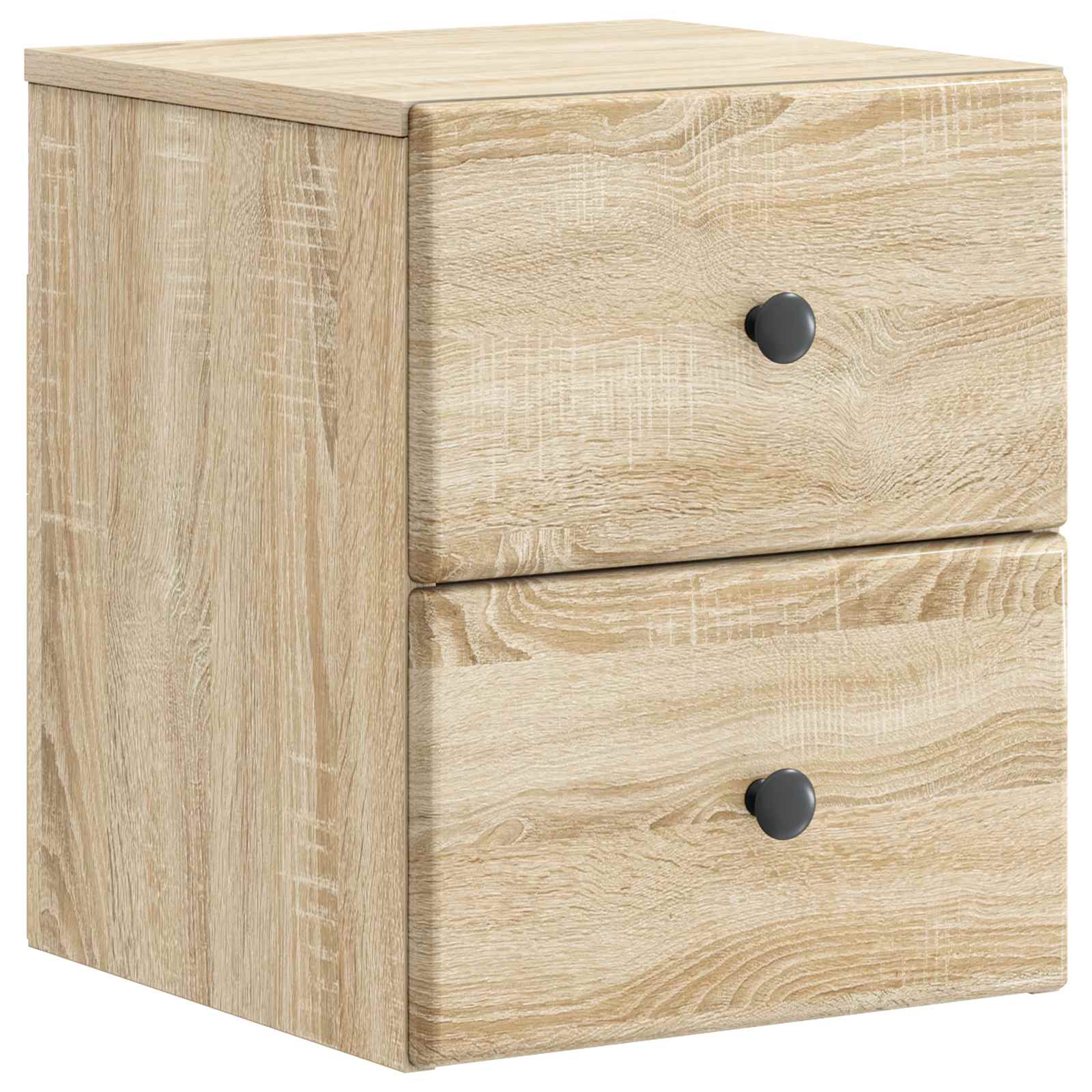 899149_1.jpg vidaXL Nástenná nočná skrinka so zásuvkou Dub sonoma 34,5 x 33 x 40 cm – Obrázok 1