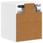 vidaXL Nástenná nočná skrinka Biela s vysokým leskom 34,5 x 33 x 40 cm – Obrázok 6