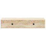 vidaXL Nástenný bočný stôl Dub sonoma 87,5 x 34,5 x 17 cm – Obrázok 4
