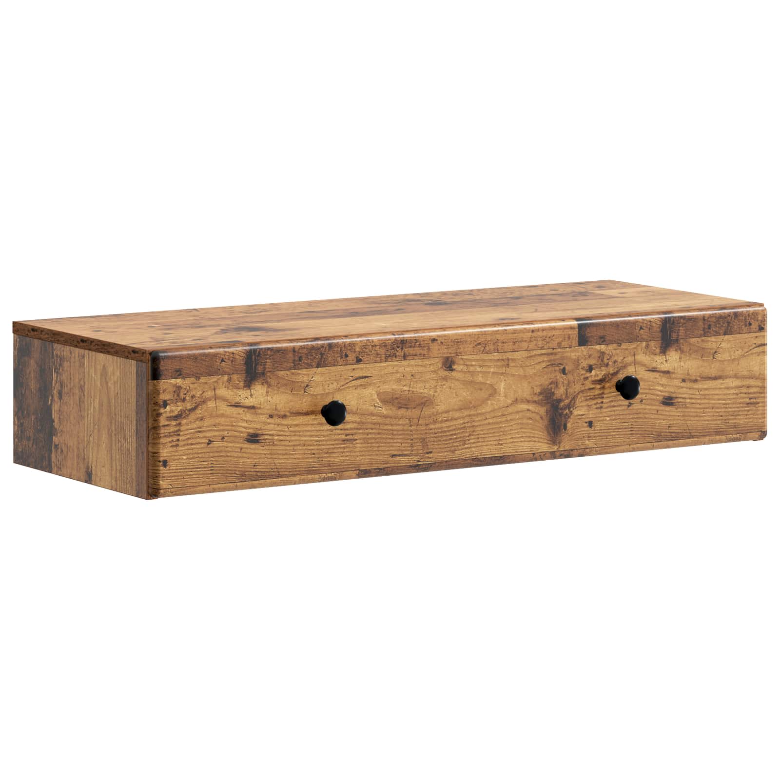 899183_1.jpg vidaXL Nástenný bočný stôl Staré drevo 87,5 x 34,5 x 17 cm – Obrázok 1