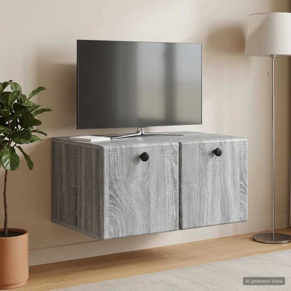 899191_1.jpg vidaXL Nástenná TV skrinka 59,5 x 41 x 30 cm Sivý Sonoma – Obrázok 1