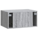 vidaXL Nástenná TV skrinka 59,5 x 41 x 30 cm Sivý Sonoma – Obrázok 8