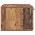 vidaXL Nástenná TV skrinka 59,5 x 41 x 30 cm Staré drevo – Obrázok 7