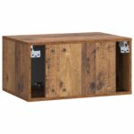 vidaXL Nástenná TV skrinka 59,5 x 41 x 30 cm Staré drevo – Obrázok 8