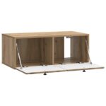 vidaXL Nástenná TV skrinka 78,5 x 41 x 30 cm Dub artisan – Obrázok 5