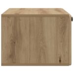vidaXL Nástenná TV skrinka 78,5 x 41 x 30 cm Dub artisan – Obrázok 7