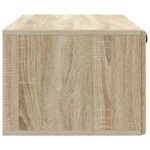 vidaXL Nástenná TV skrinka 98 x 41 x 30 cm Dub sonoma Kompozitné drevo – Obrázok 7
