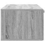 vidaXL Nástenná TV skrinka 98 x 41 x 30 cm Sivý Sonoma – Obrázok 7