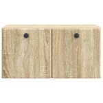 vidaXL Nástenná TV skrinka 59,5 x 31 x 30 cm Dub sonoma – Obrázok 6